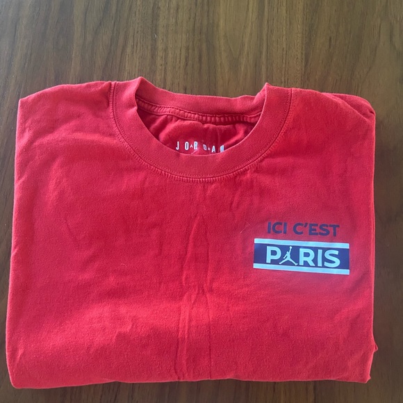 Nike Jordan - Paris Saint Germain collab loose fit crop top size large - Picture 2 of 3